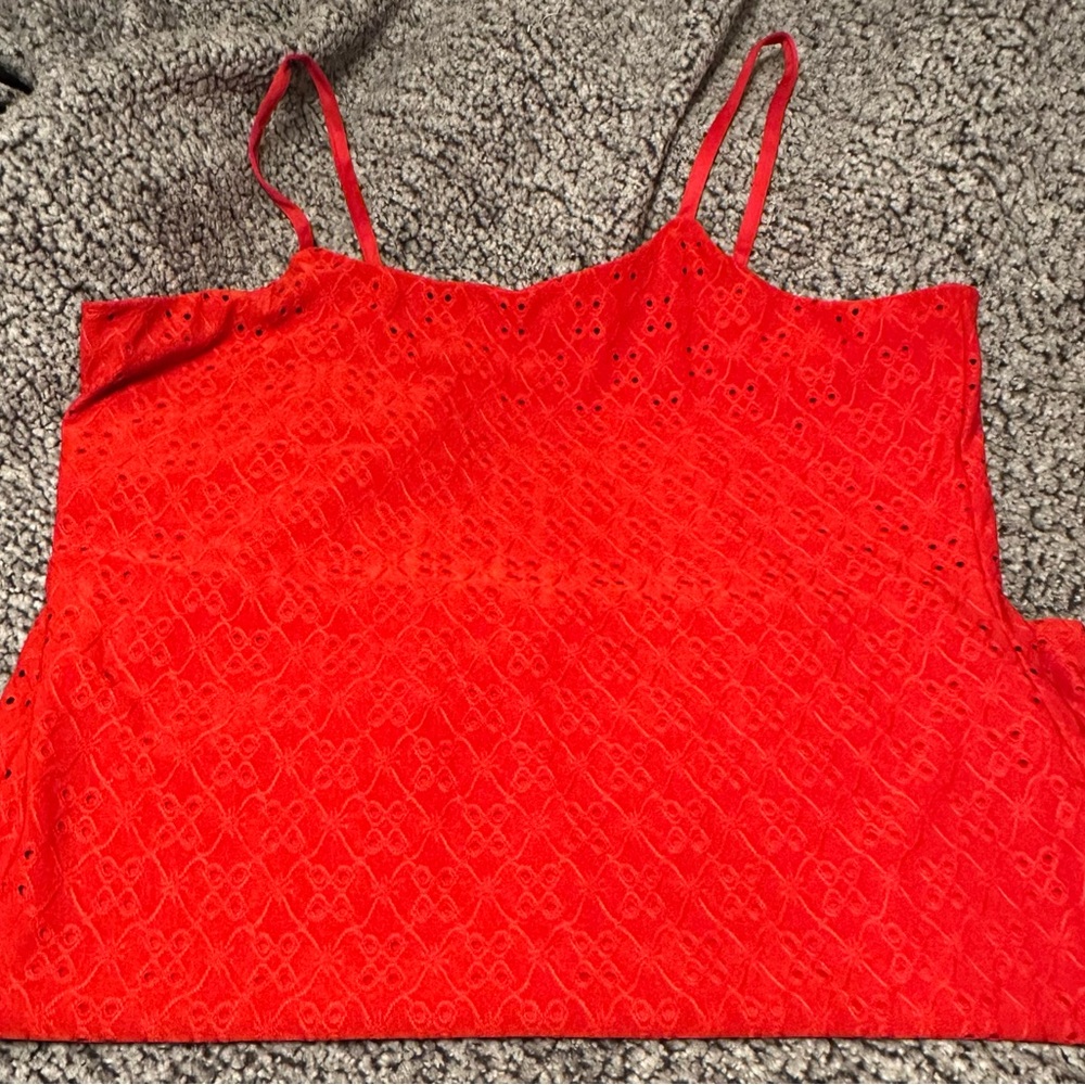 NWOT Elegant Red Lace Women's Nightgown or House wear - Picture 5 of 6